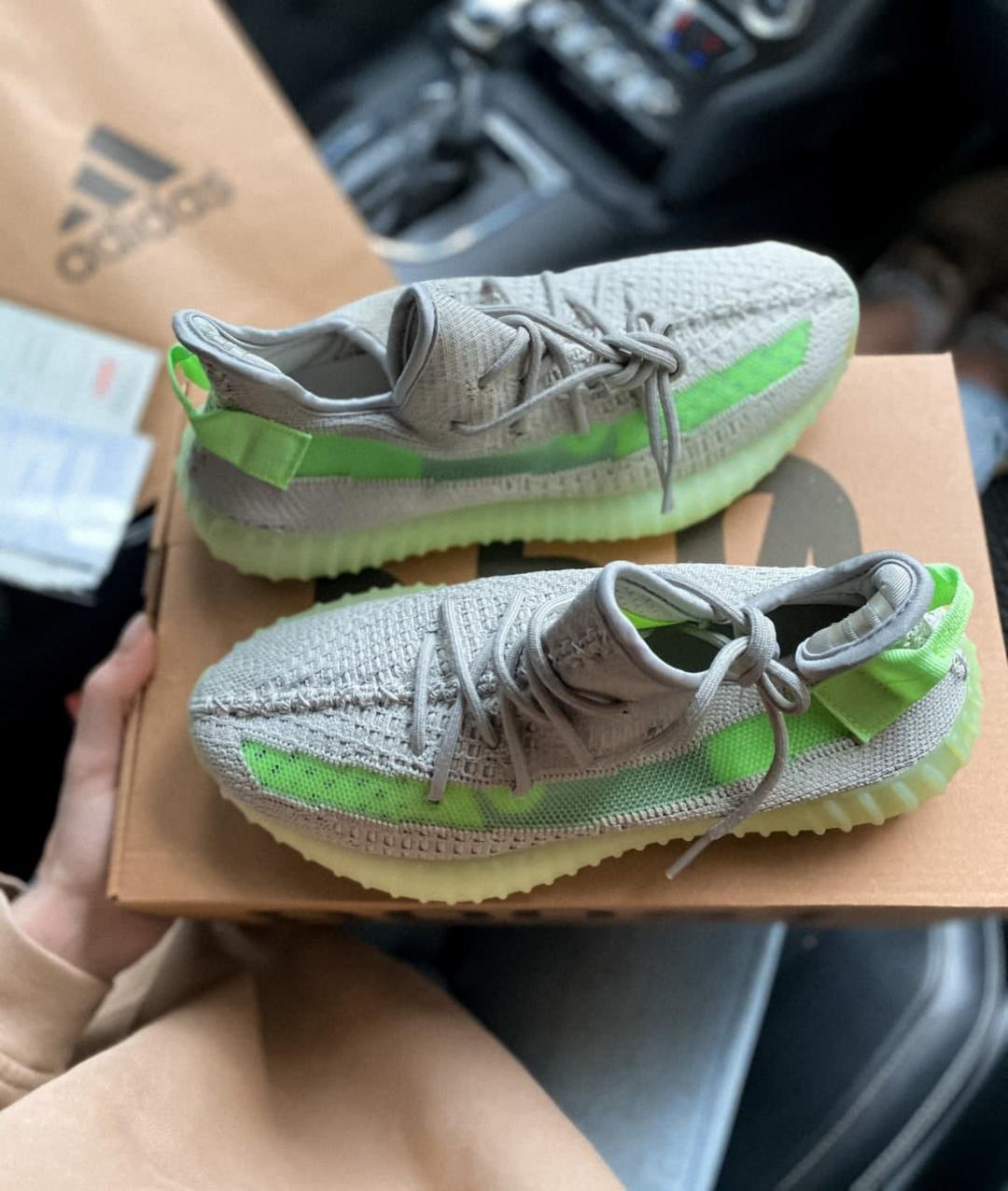 Adidas Yeezy Boost 350 V2 Grey Green 2