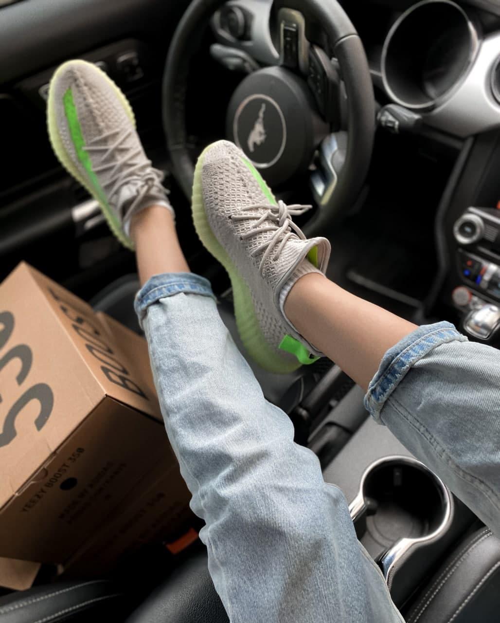 Adidas Yeezy Boost 350 V2 Grey Green 2