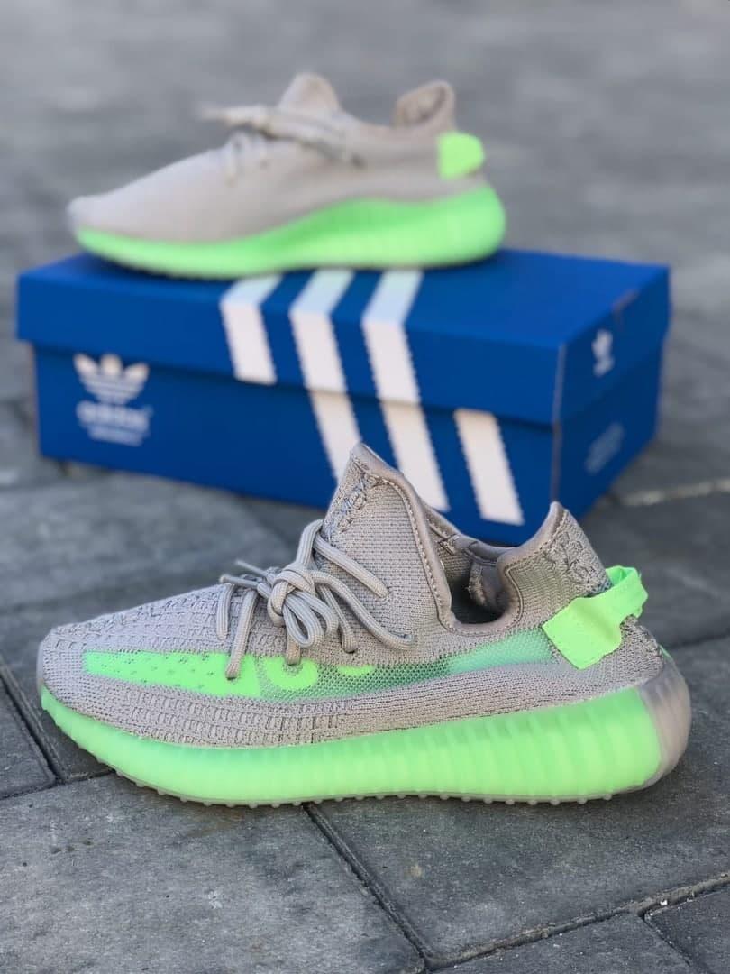 Adidas Yeezy Boost 350 V2 Grey Green 2