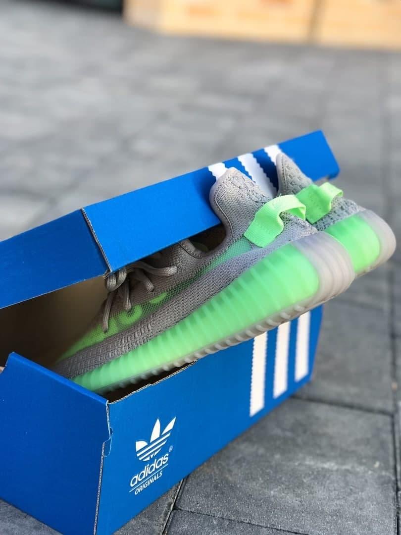 Adidas Yeezy Boost 350 V2 Grey Green 2