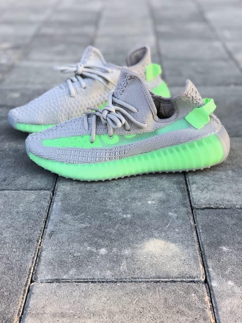 Adidas Yeezy Boost 350 V2 Grey Green 2