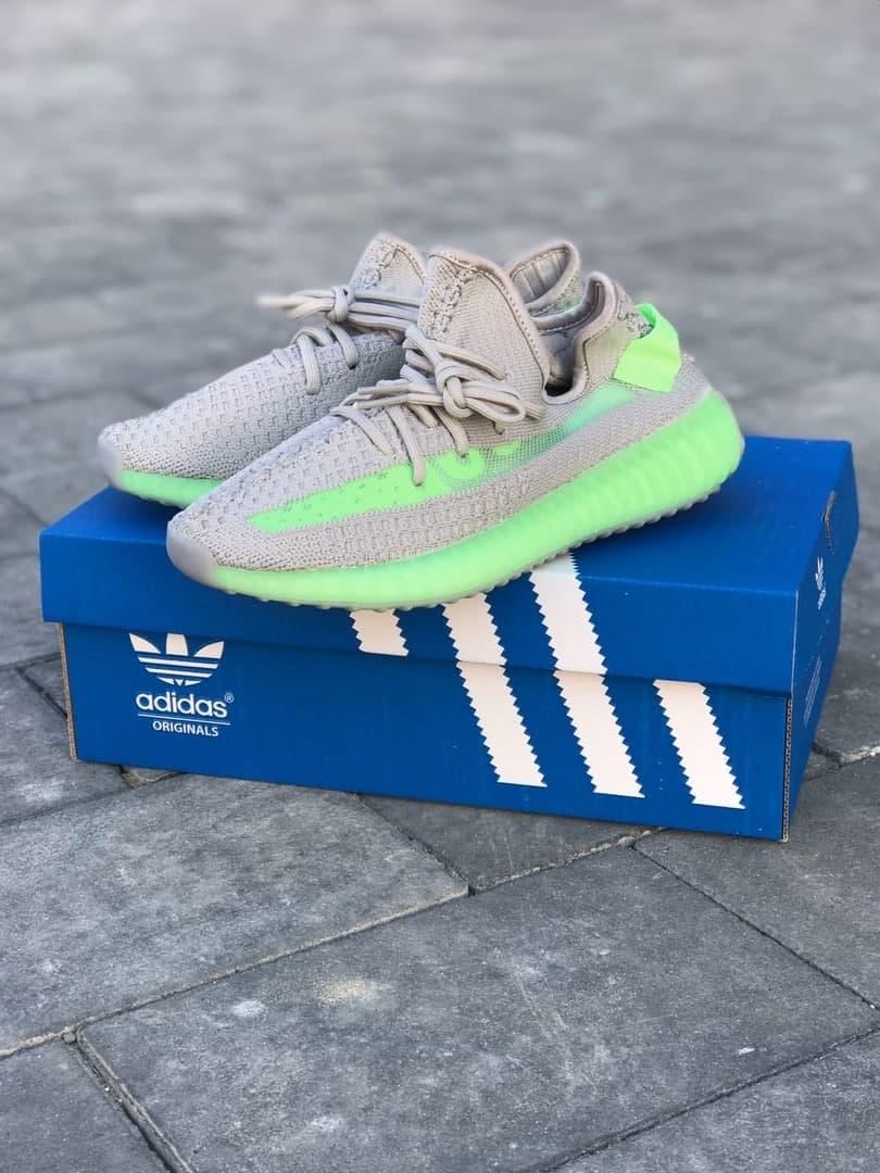 Adidas Yeezy Boost 350 V2 Grey Green 2