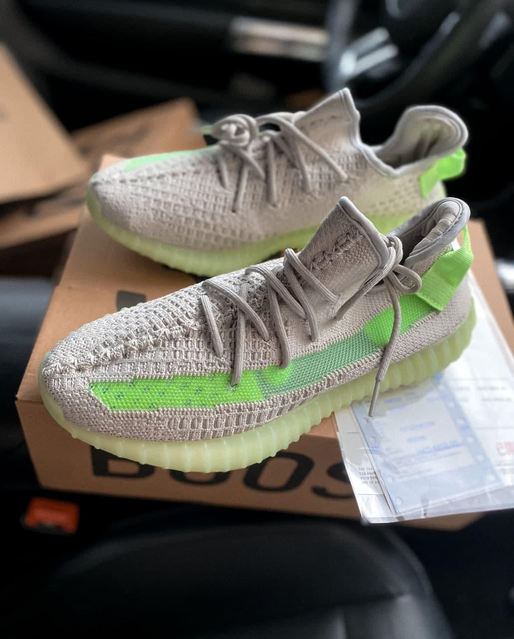 Adidas Yeezy Boost 350 V2 Grey Green 2