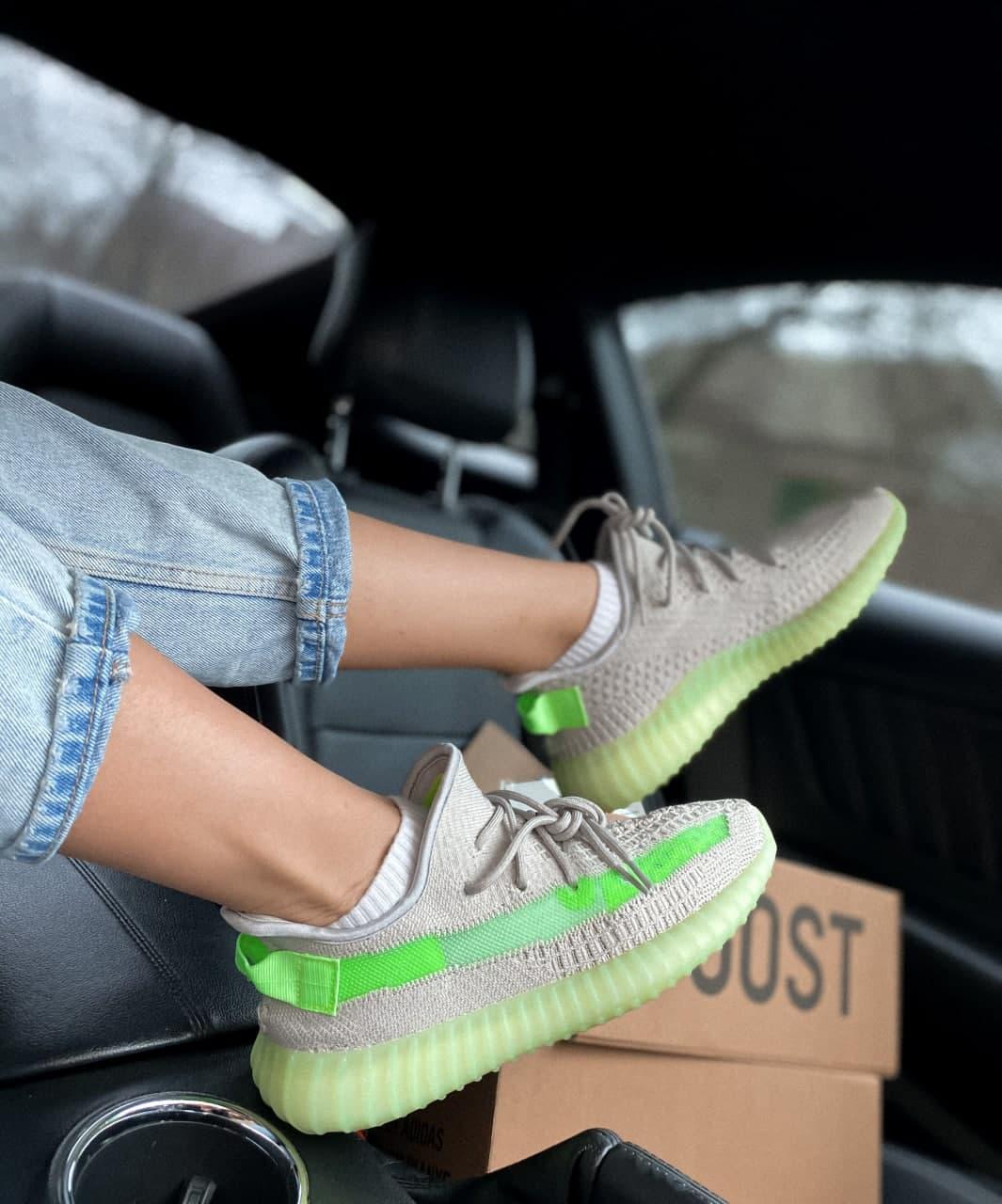 Adidas Yeezy Boost 350 V2 Grey Green 2