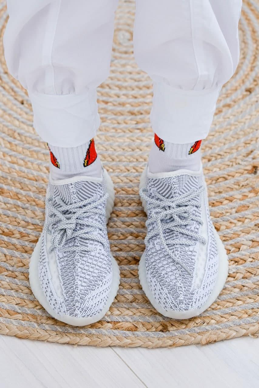 Adidas Yeezy Boost 350 V2 Static Reflective Laces
