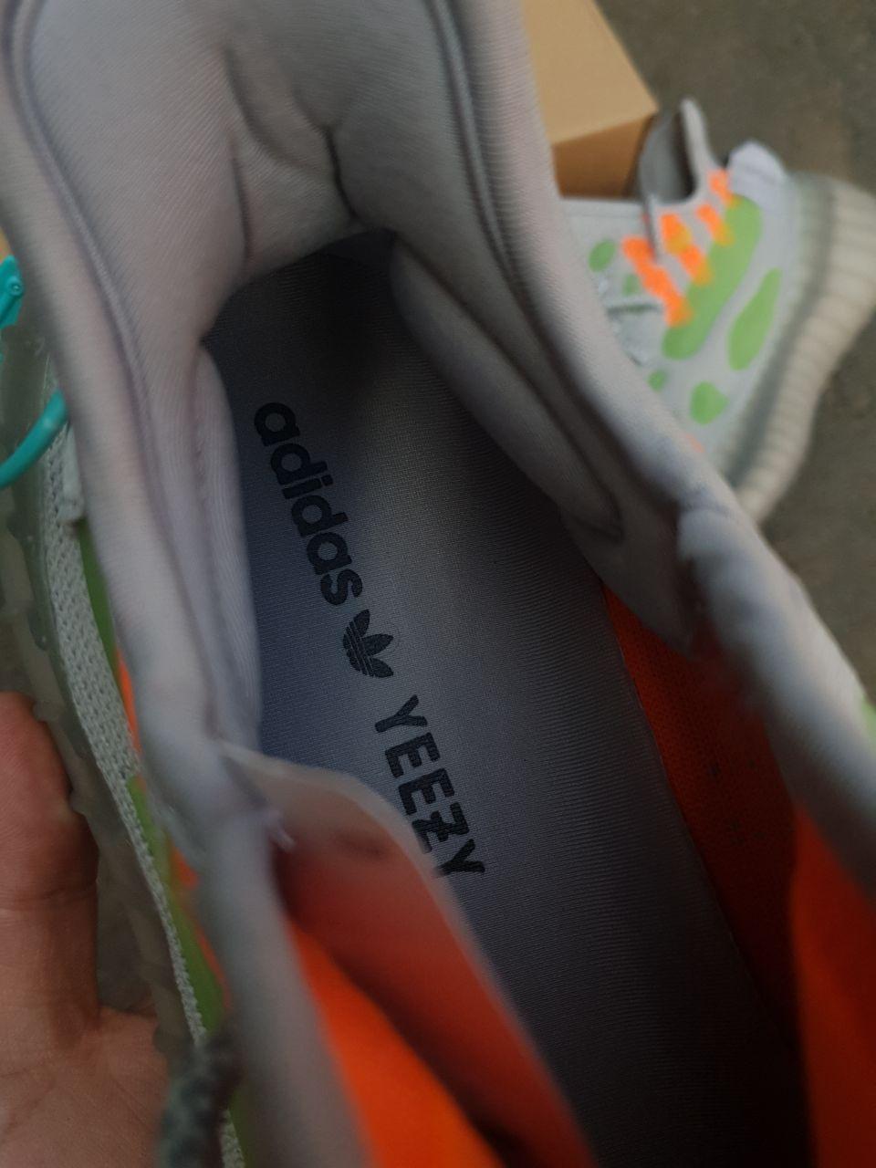 Adidas Yeezy Boost 350 v3 Grey Orange Green