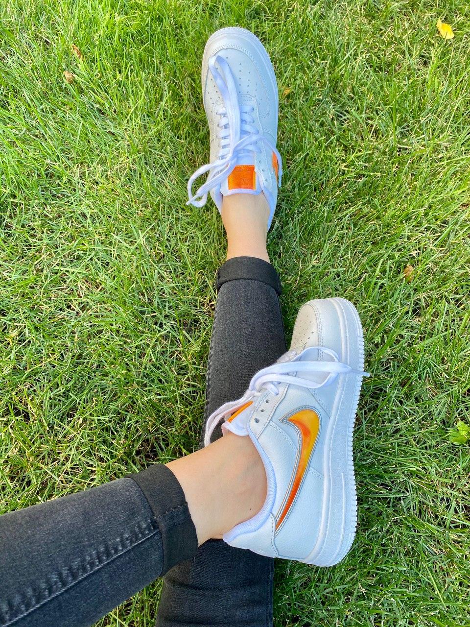 Nike Air Force 1 Low Jewel White Orange