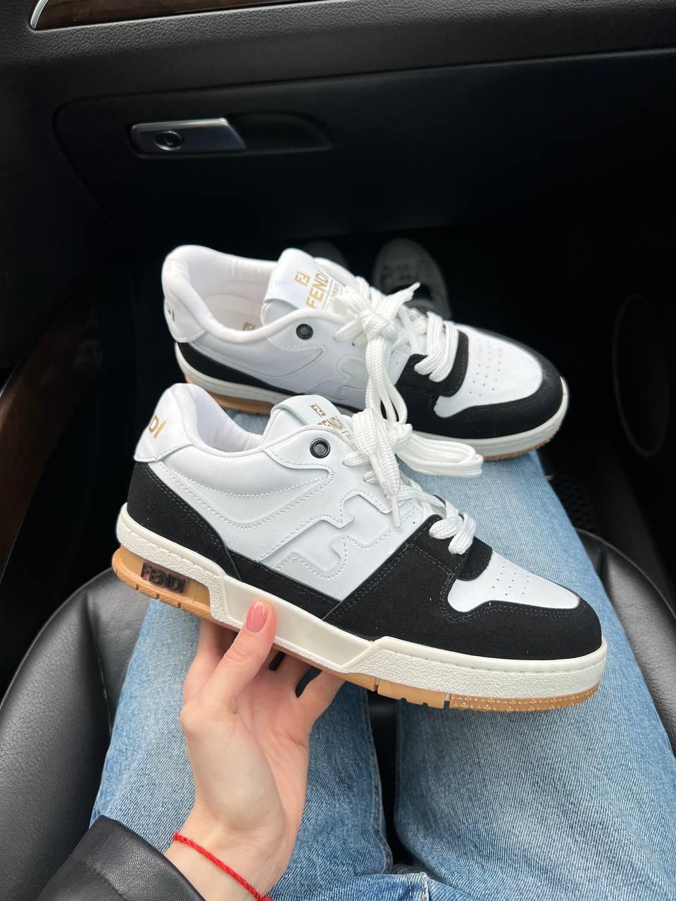 Fendi Sneakers Black White