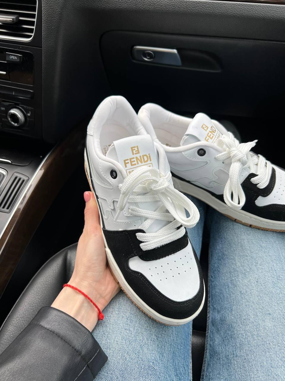 Fendi Sneakers Black White