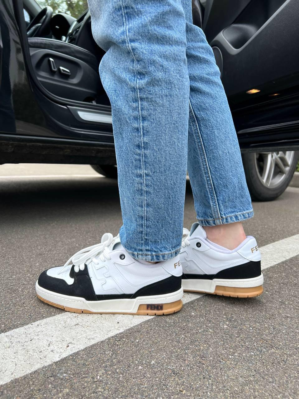 Fendi Sneakers Black White