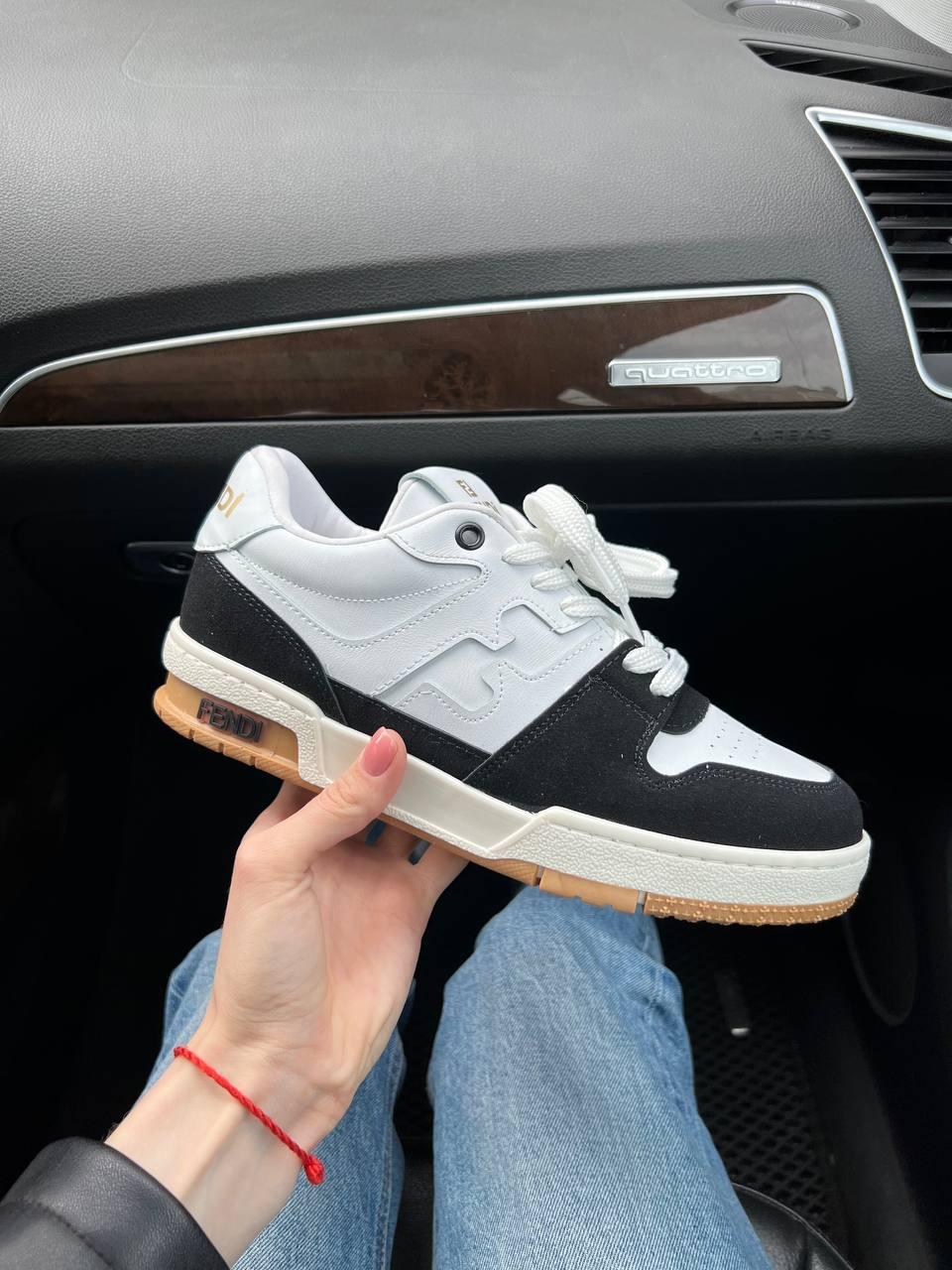 Fendi Sneakers Black White