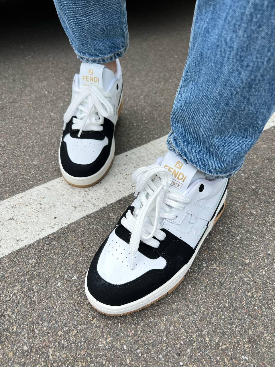 Fendi Sneakers Black White