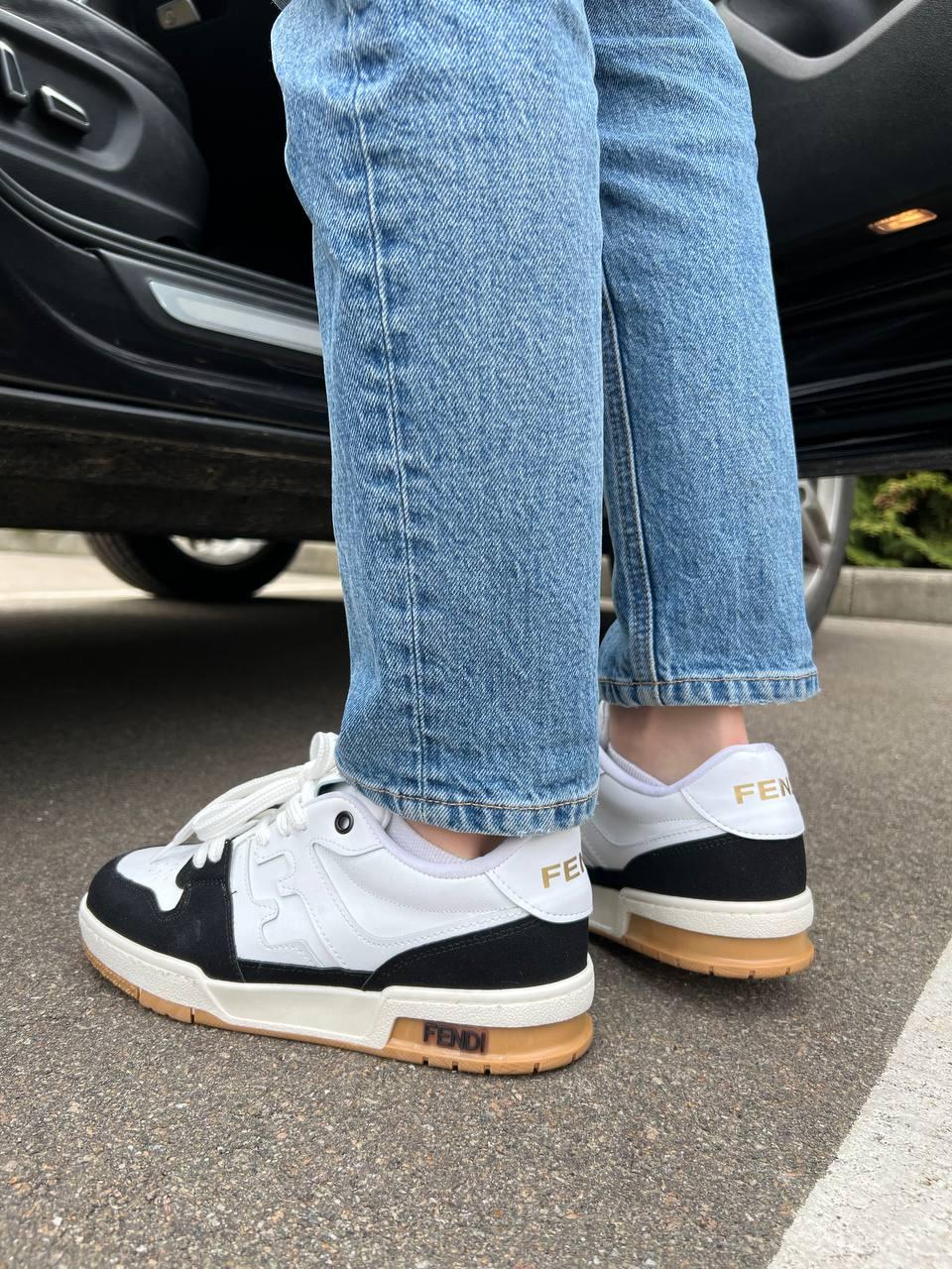 Fendi Sneakers Black White