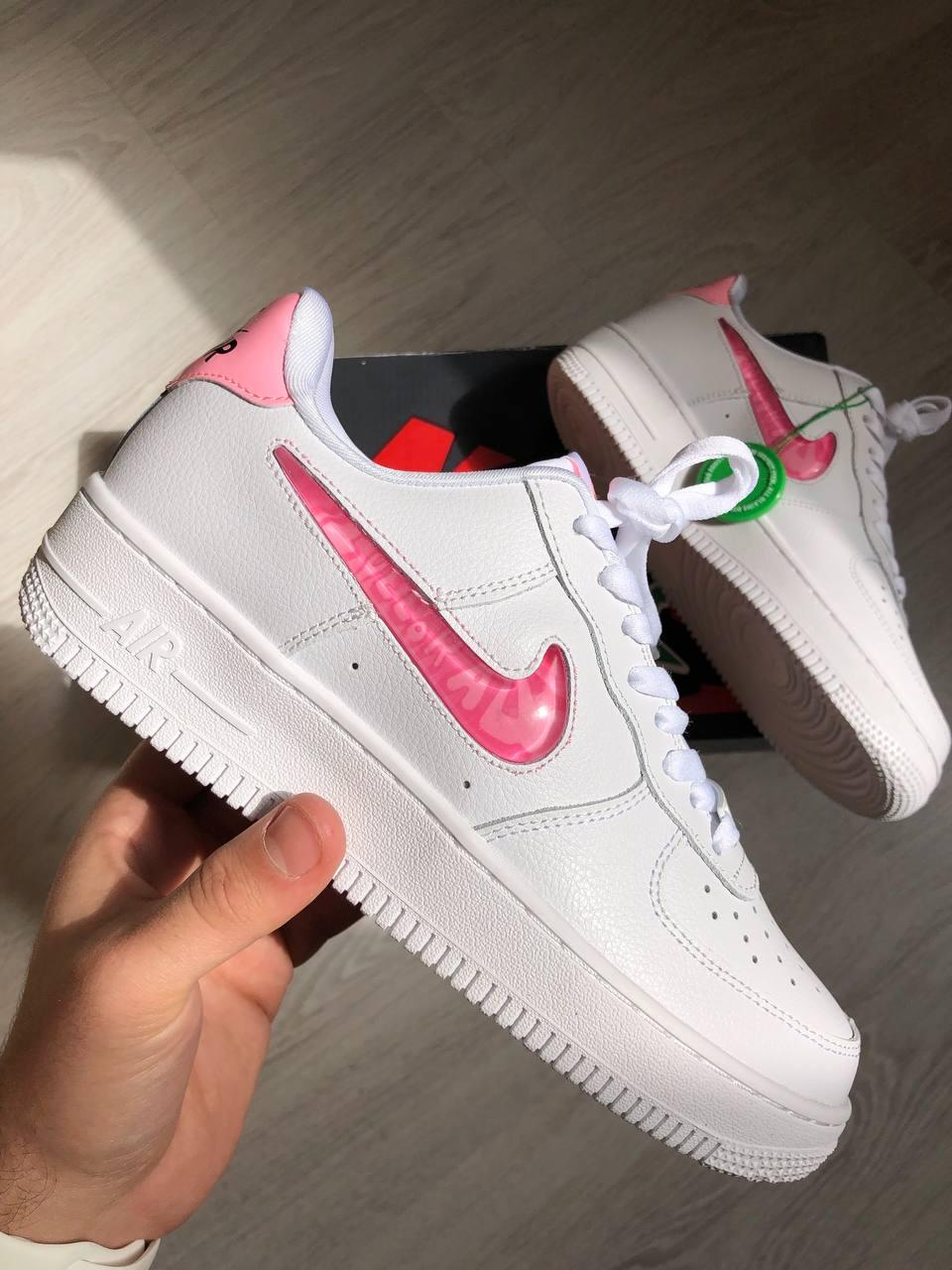Nike Air Force 1 Low Jewel White Pink Love