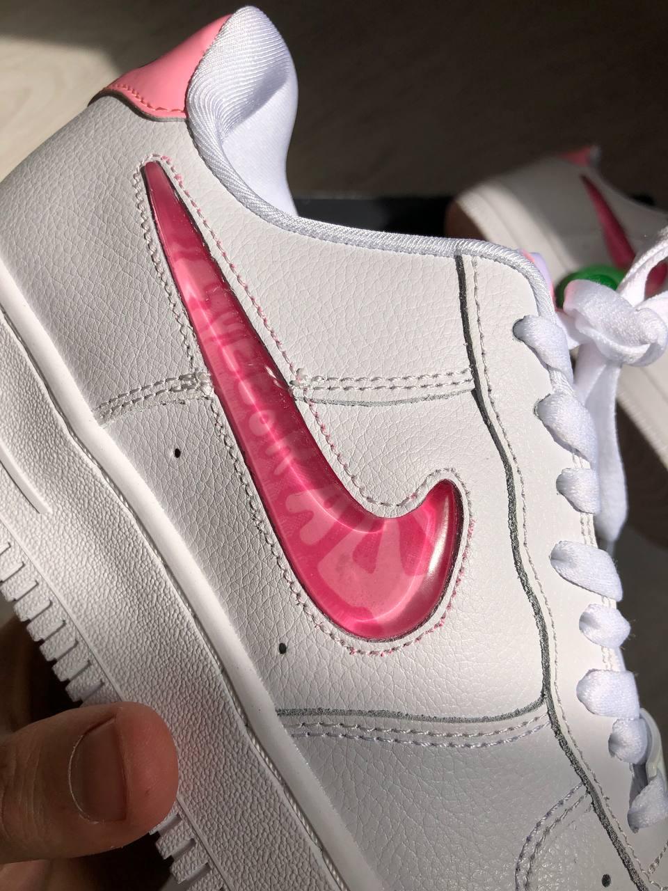 Nike Air Force 1 Low Jewel White Pink Love