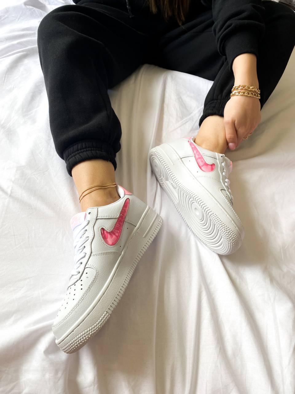 Nike Air Force 1 Low Jewel White Pink Love