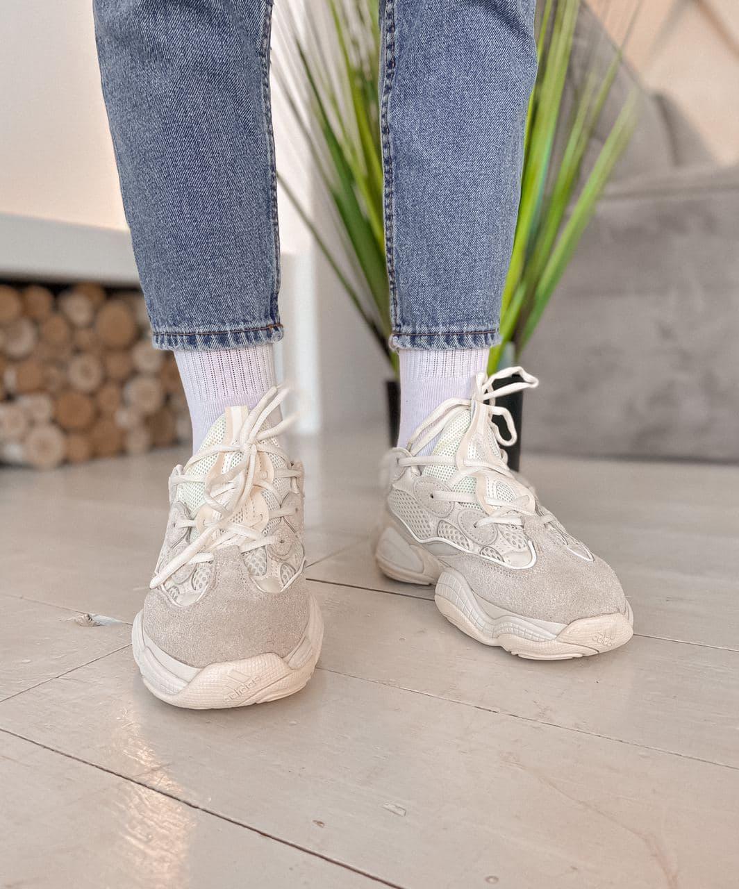 Adidas Yeezy Boost 500 Bone White
