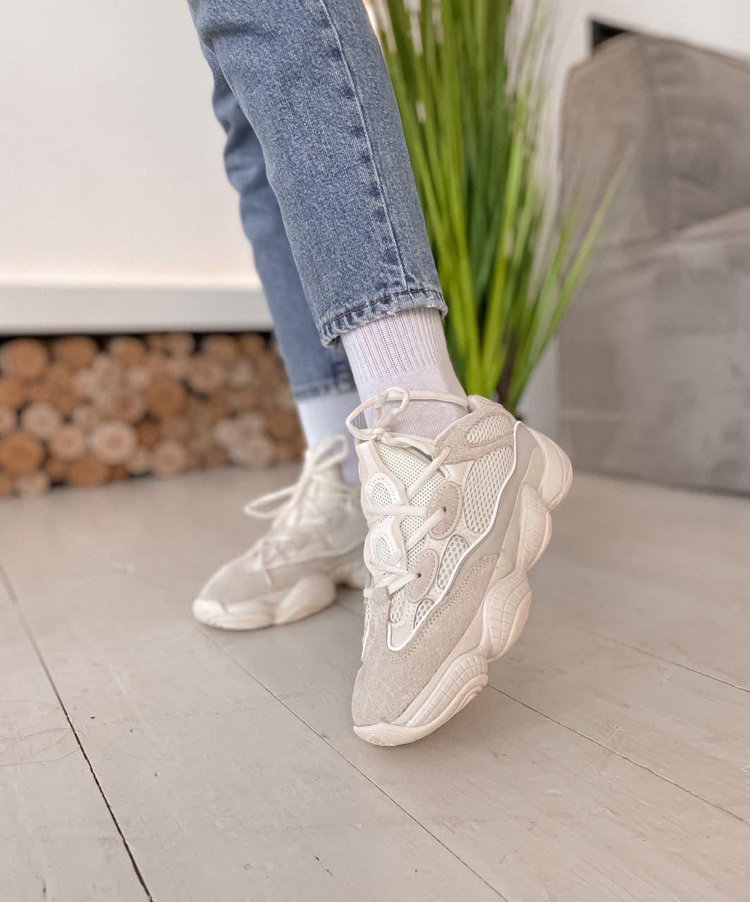 Adidas Yeezy Boost 500 Bone White
