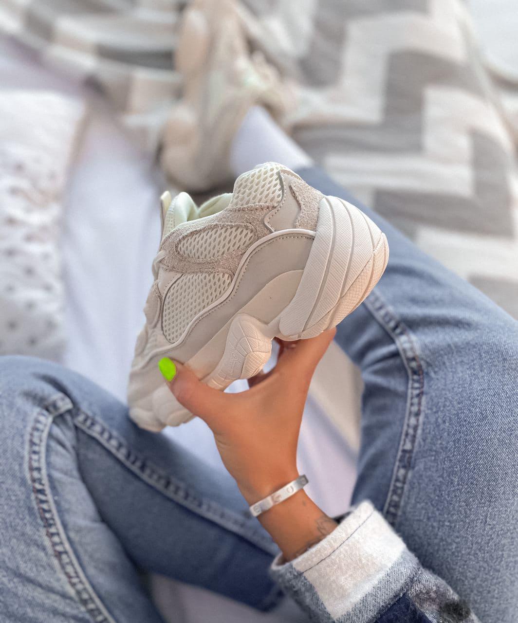 Adidas Yeezy Boost 500 Bone White