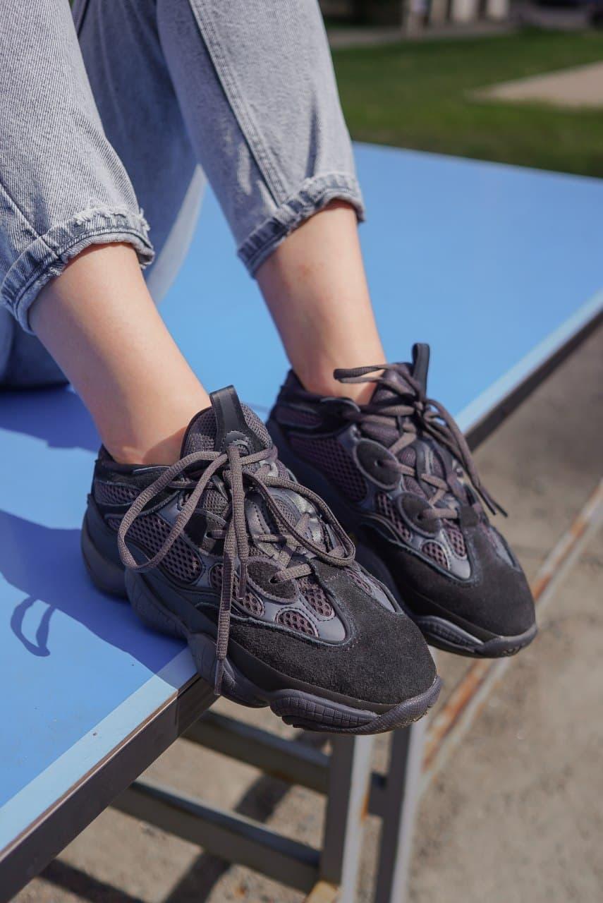 Adidas Yeezy Boost 500 Black 1
