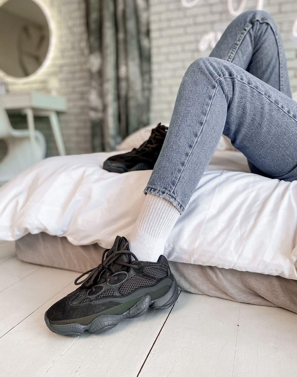 Adidas Yeezy Boost 500 Black 1
