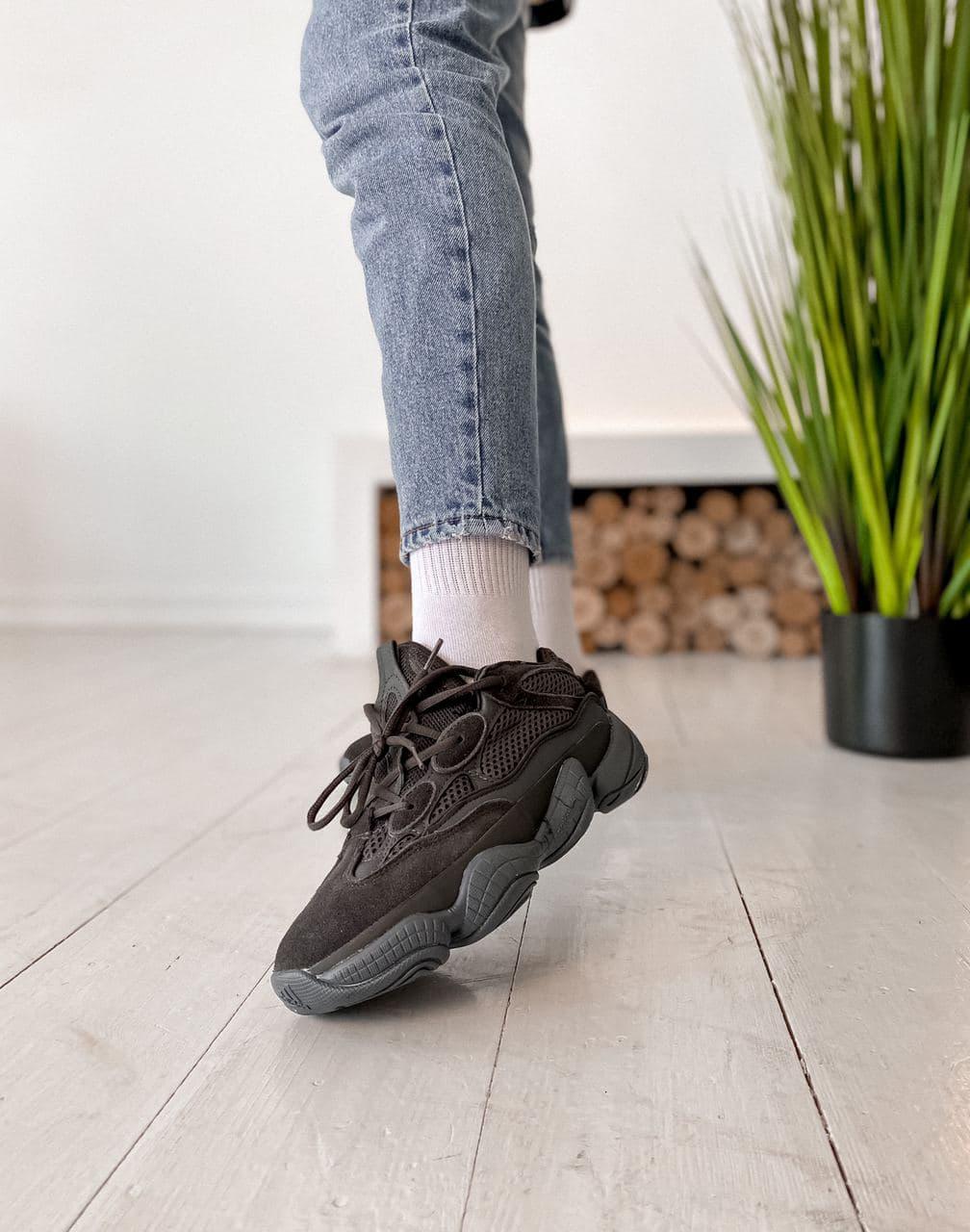 Adidas Yeezy Boost 500 Black 1