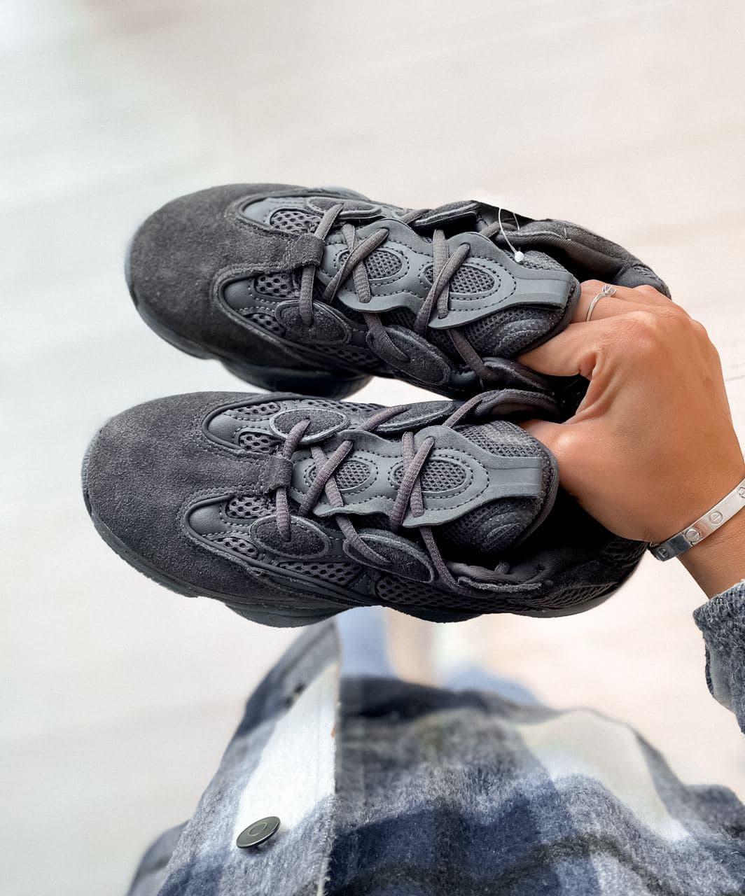 Adidas Yeezy Boost 500 Black 1