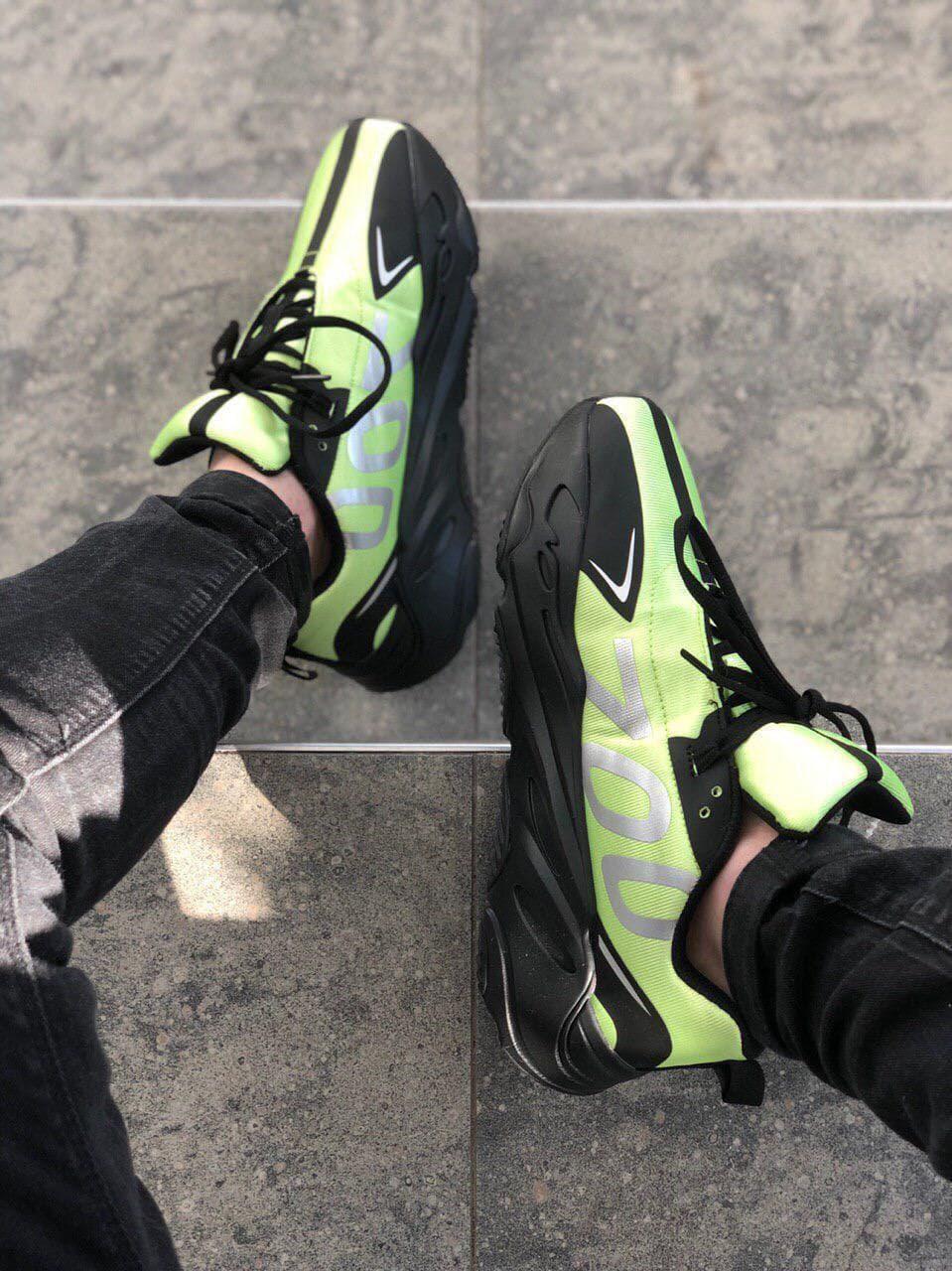 Adidas Yeezy Boost 700 LOGO Black Green
