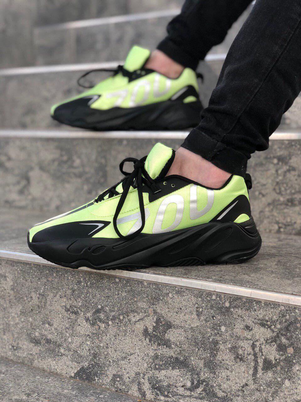 Adidas Yeezy Boost 700 LOGO Black Green