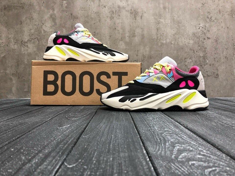 Adidas Yeezy Boost 700 V1 Wave Runner Pink Kaws