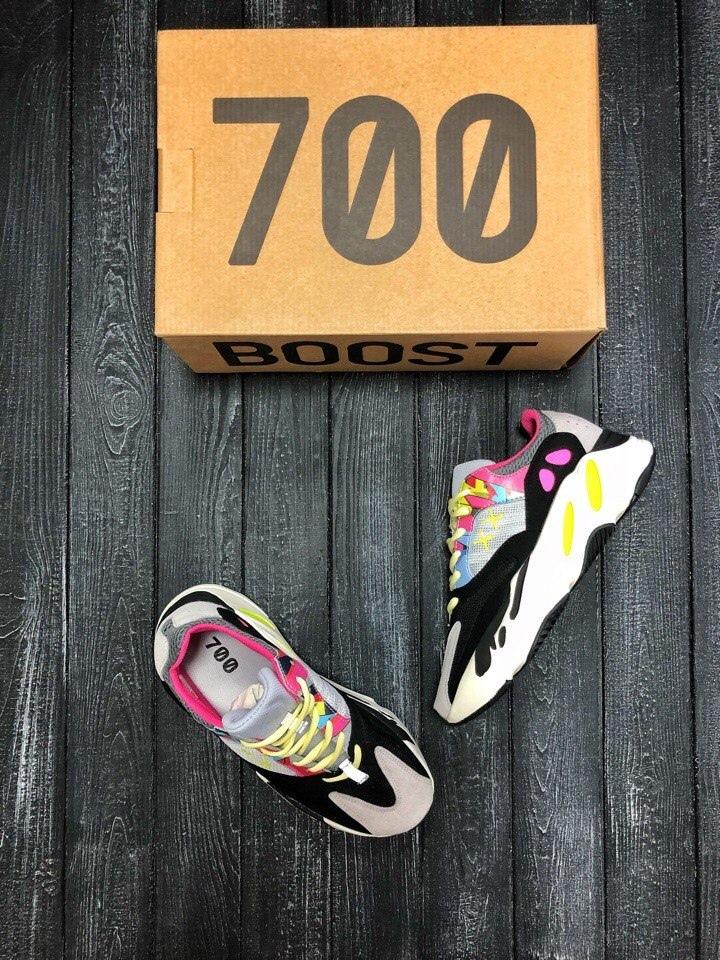 Adidas Yeezy Boost 700 V1 Wave Runner Pink Kaws