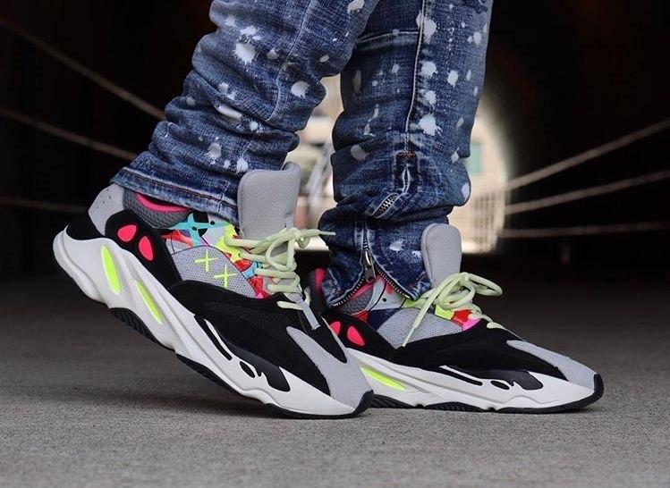 Adidas Yeezy Boost 700 V1 Wave Runner Pink Kaws