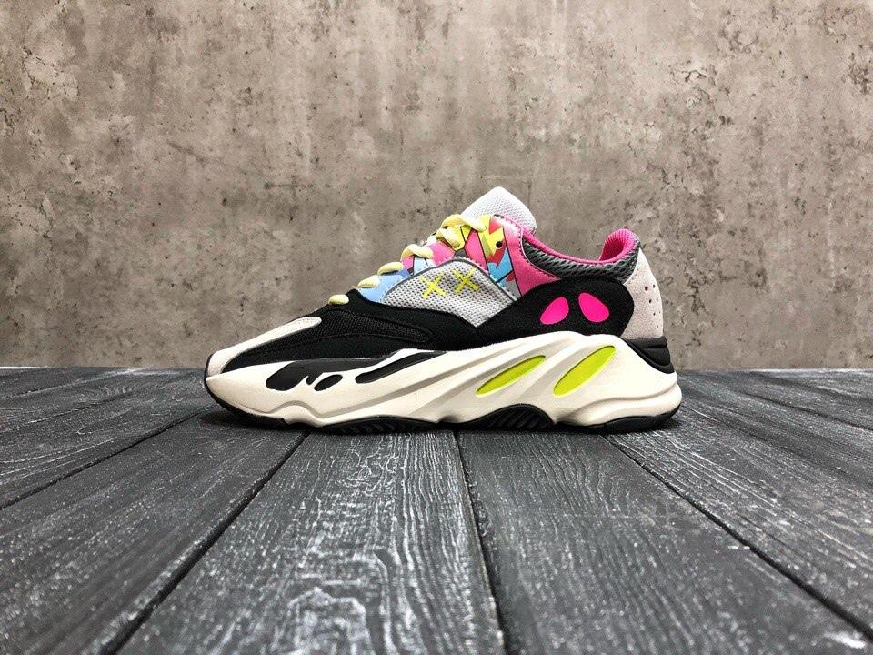 Adidas Yeezy Boost 700 V1 Wave Runner Pink Kaws
