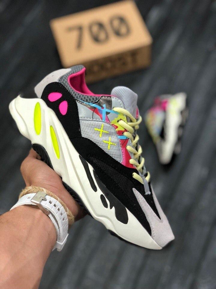 Adidas Yeezy Boost 700 V1 Wave Runner Pink Kaws