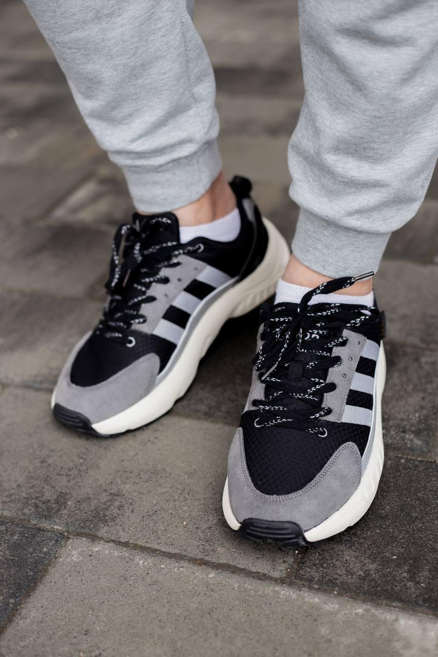 Adidas ZX 22 Boost Black White Grey