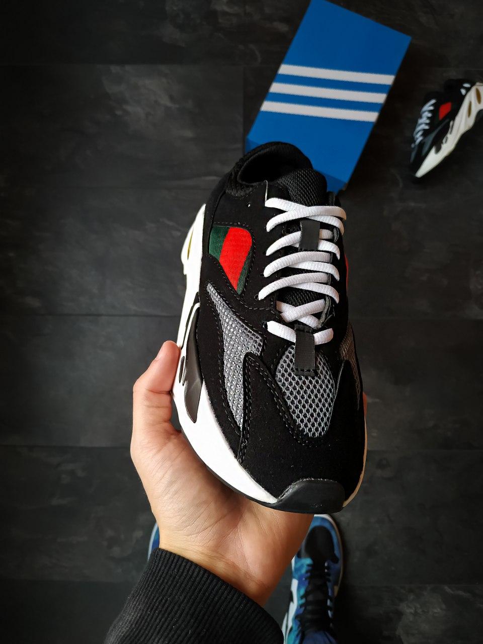 Adidas Yeezy Boost 700 V1 Black White Red