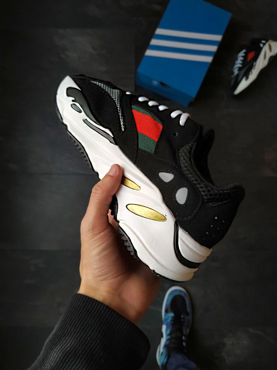 Adidas Yeezy Boost 700 V1 Black White Red