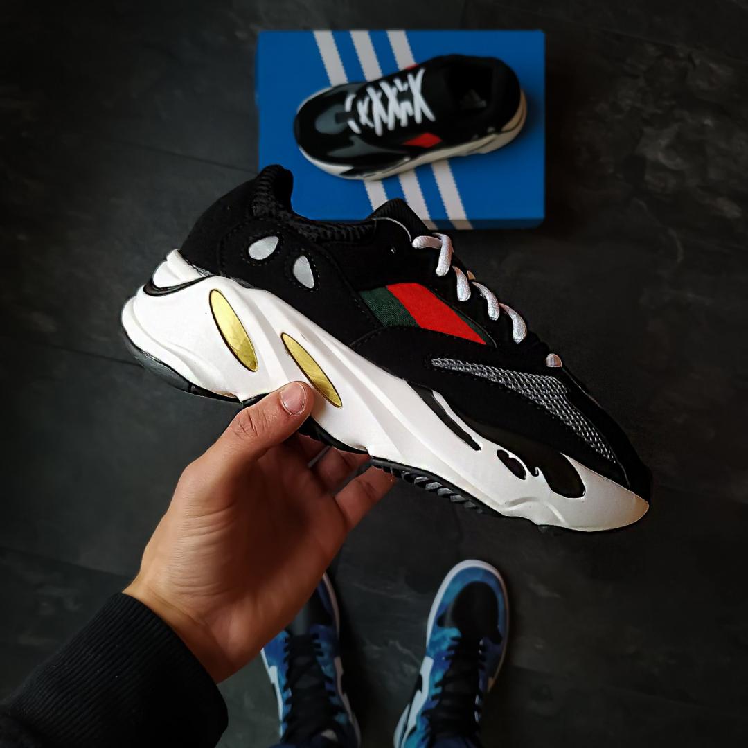 Adidas Yeezy Boost 700 V1 Black White Red