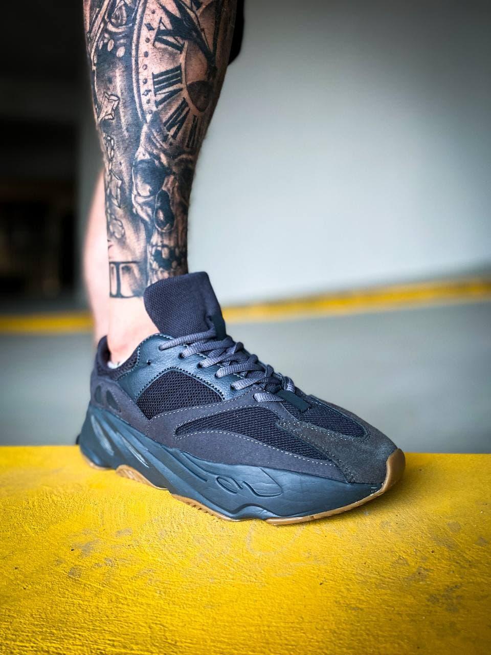 Adidas Yeezy Boost 700 V1 Wave Runner «Black Raw Rubber»