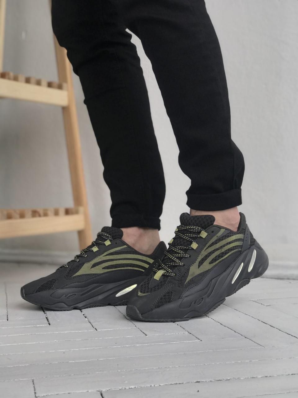Adidas Yeezy Boost 700 V2 Vanta Leather Black