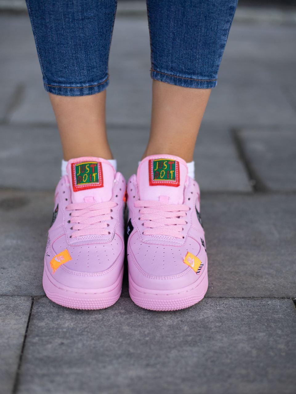 Nike Air Force 1 Low Just Do It Pink
