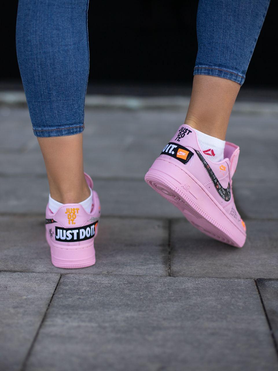 Nike Air Force 1 Low Just Do It Pink