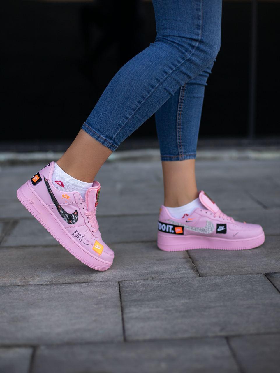 Nike Air Force 1 Low Just Do It Pink