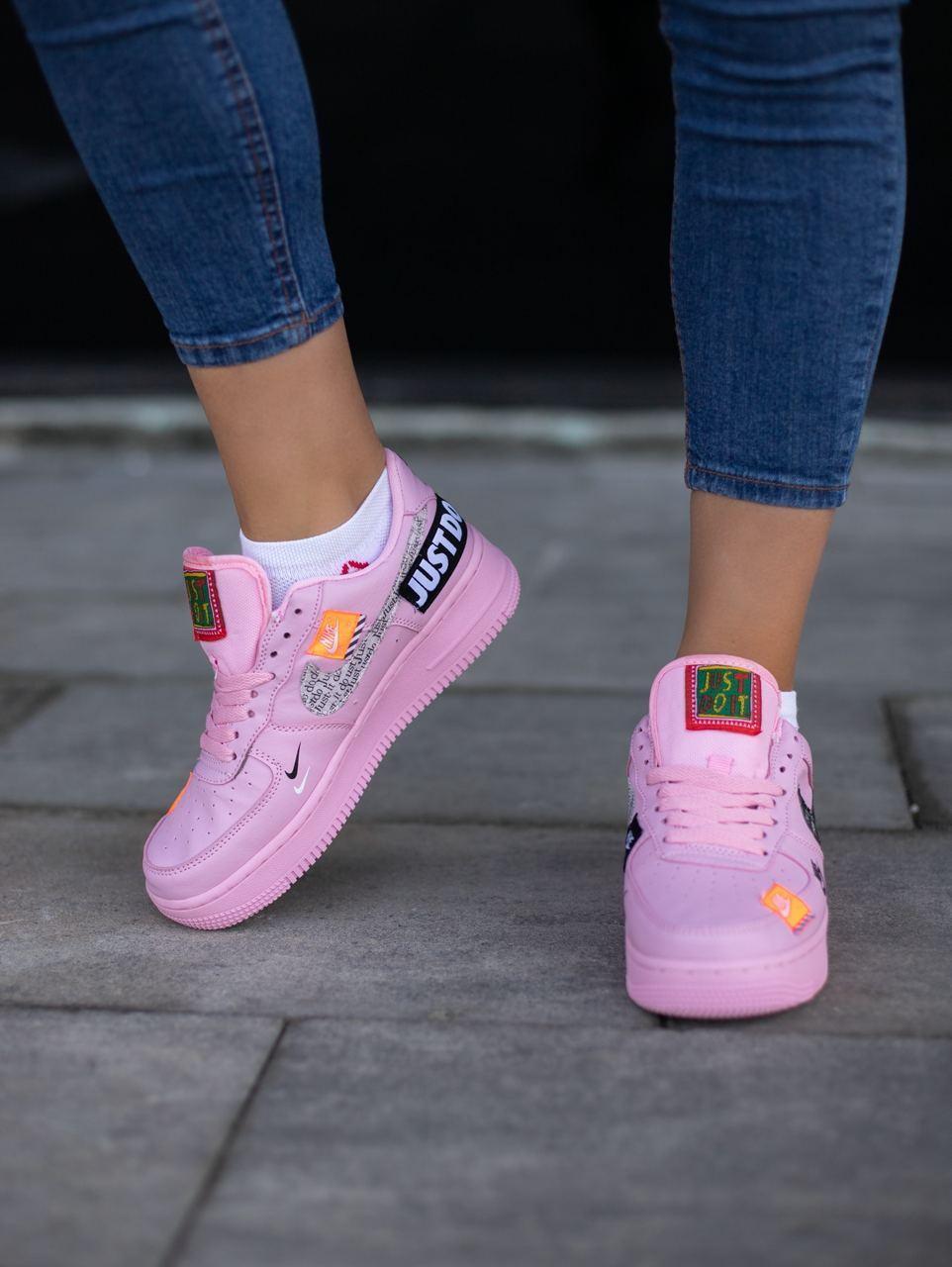 Nike Air Force 1 Low Just Do It Pink