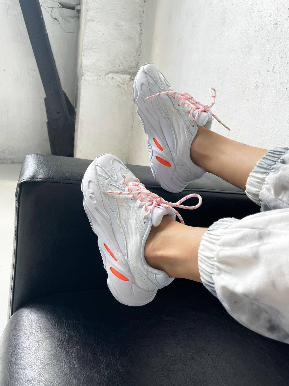 Adidas Yeezy Boost 700 V2 White Orange