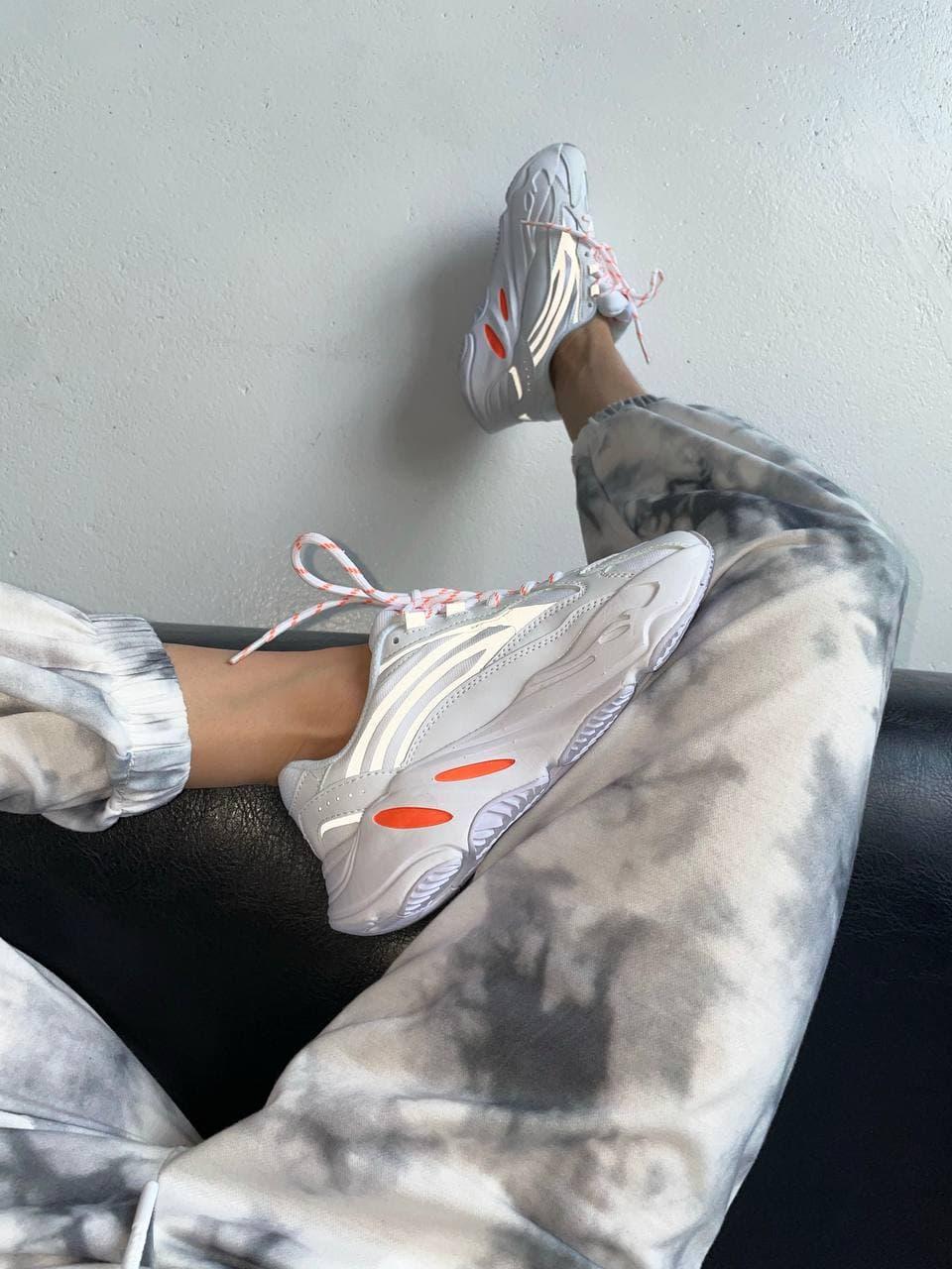 Adidas Yeezy Boost 700 V2 White Orange