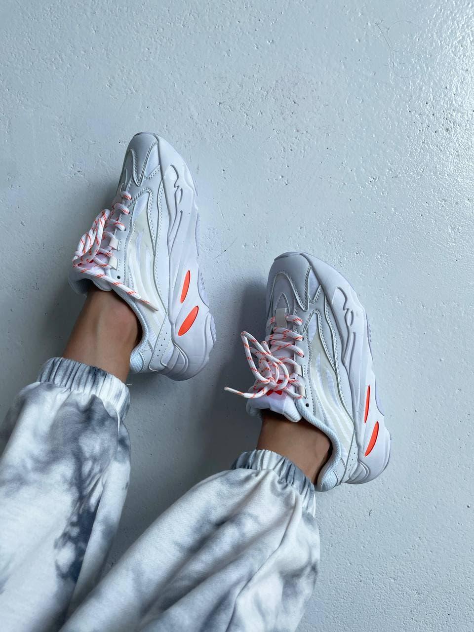 Adidas Yeezy Boost 700 V2 White Orange