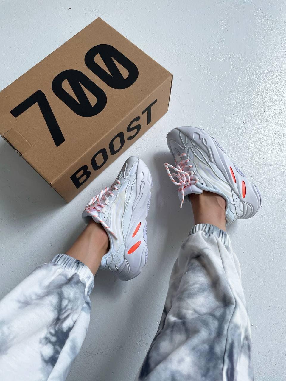 Adidas Yeezy Boost 700 V2 White Orange