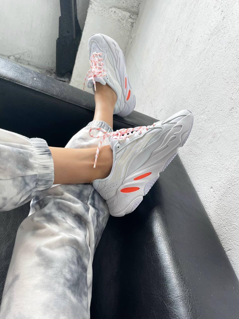Adidas Yeezy Boost 700 V2 White Orange