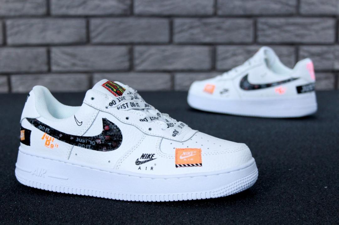 Nike Air Force 1 Low Just Do It White 1